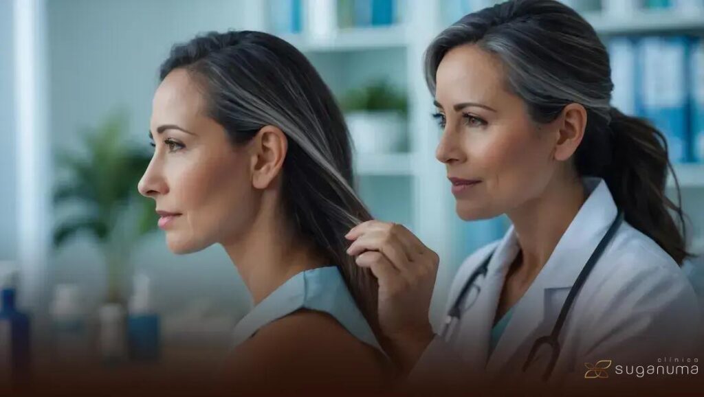 Nutrologia na Queda de Cabelo Feminina: Avaliação Médica é Essencial