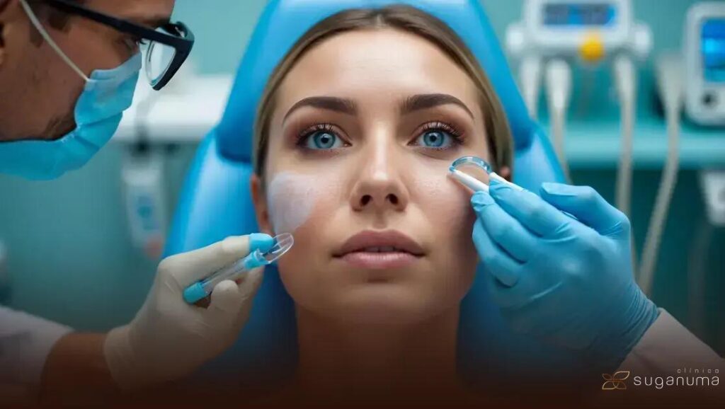Flacidez palpebral: como o jato de plasma do Plasmage age com precisão
