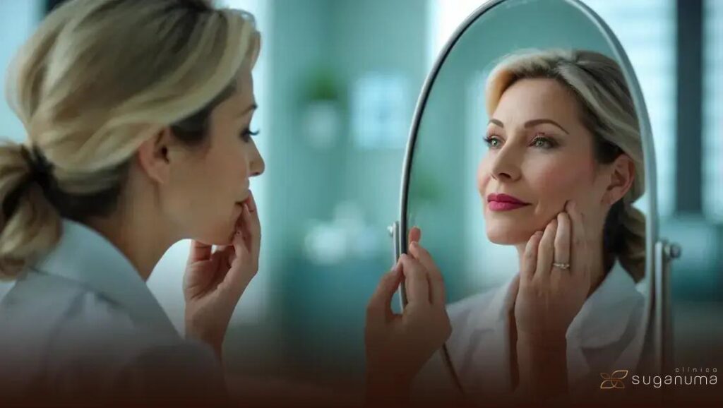 Contorno labial definido: como o preenchimento valoriza o formato dos lábios