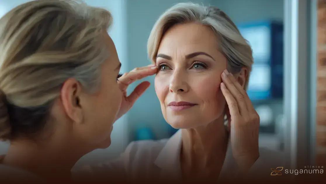 Sobrancelhas caídas? Ultrassom microfocado para brow lift não invasivo