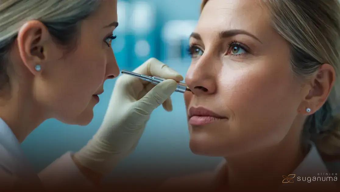 Rinomodelação com ácido hialurônico: novo formato nasal sem cortes