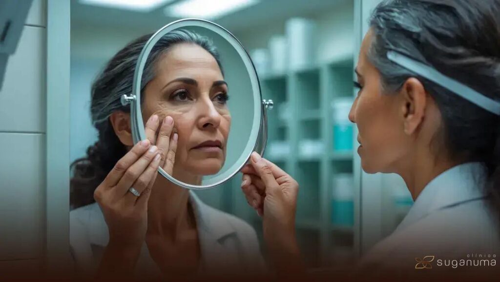 Flacidez no Rosto e no Pescoço: Diferenças e Formas de Tratamento